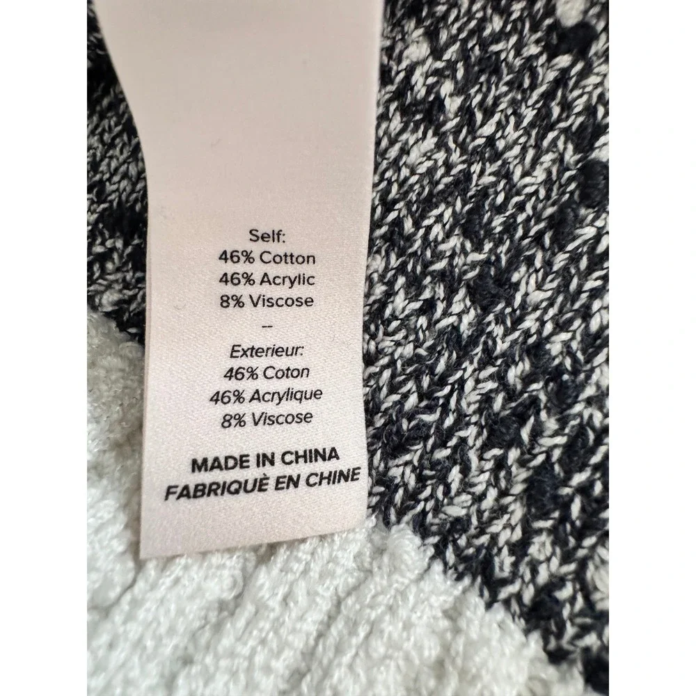 Cinq a Sept Adalee Skirt Navy Ivory Knit Tweed‎ Mini ZK933A8185Z Womens Size M